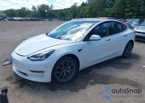 2022 Tesla Model 3 Long Range Dual Motor All-Wheel Drive из США, поврежденный, VIN 5YJ3E1EB6NF126497